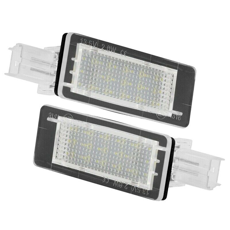 2X(Car LED License Plate Light for Dacia Duster 10-15 W7P3)W7P3)