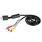 Multi Out AV Cord Video/Audio Cable 3 RCA Flat For Playstation PS PS2 PS3LD Tt