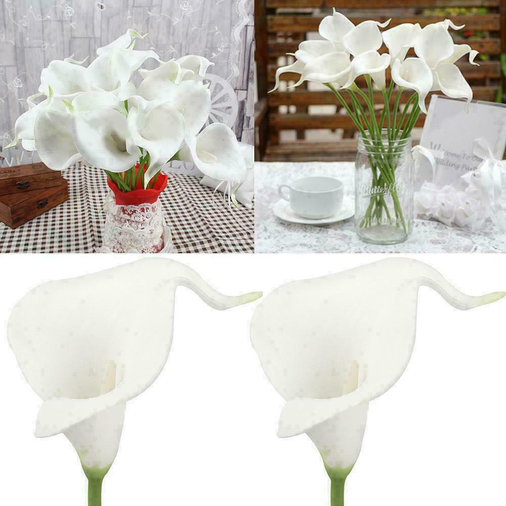1x Artificial Calla Lily Flower Silk Flower Wedding Decor Bouquet new Best