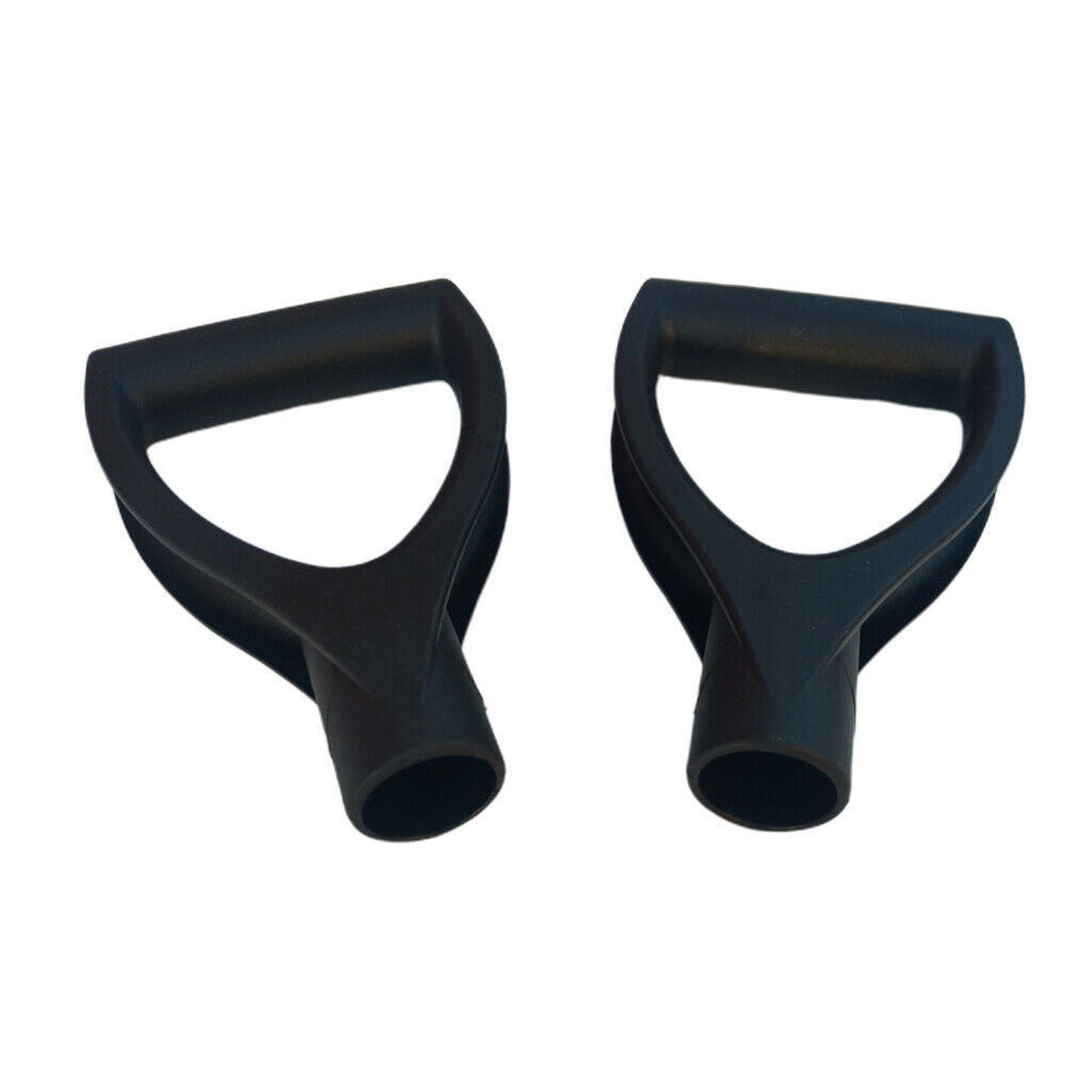4pcs D Shaped Plastic Grip Shovel Handle Replacement Garden Snow Removal Parts