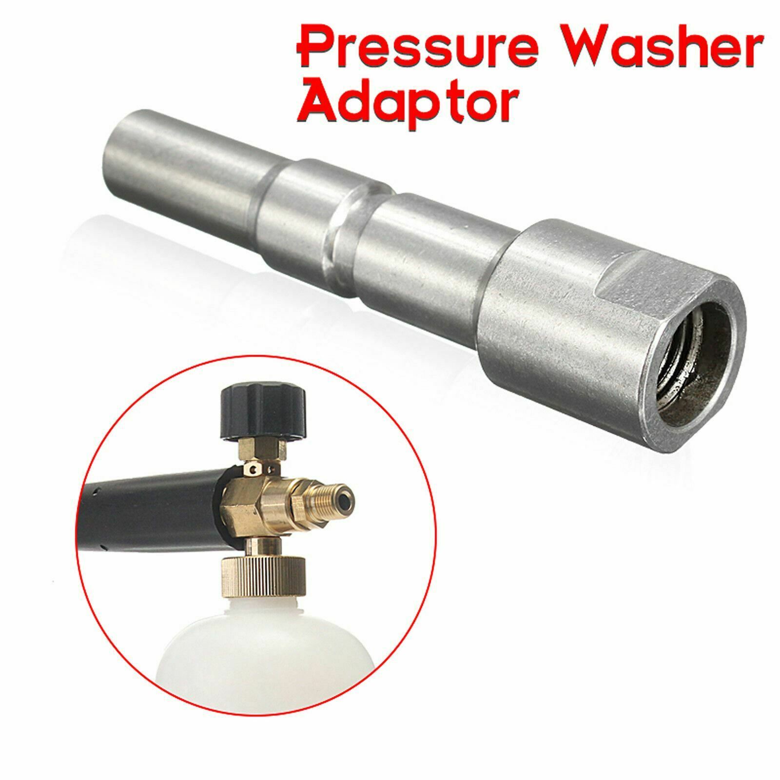 Quick Release Snow Foam Lance 1/4"F Adapter Pressure Washer for Kew Nilfisk Alto