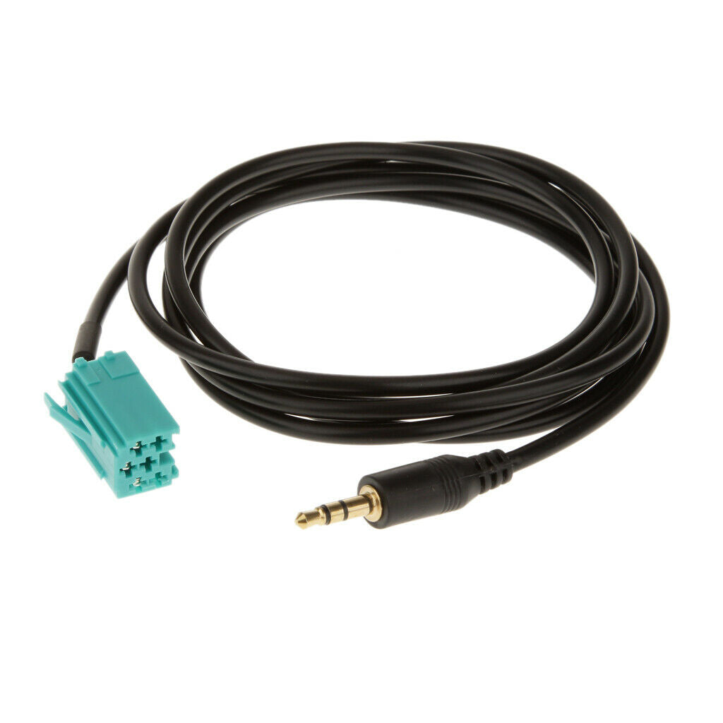 Car Radio MP3 Auxiliary Adapter Aux Input Jack Lead Cable with Radio Keys for