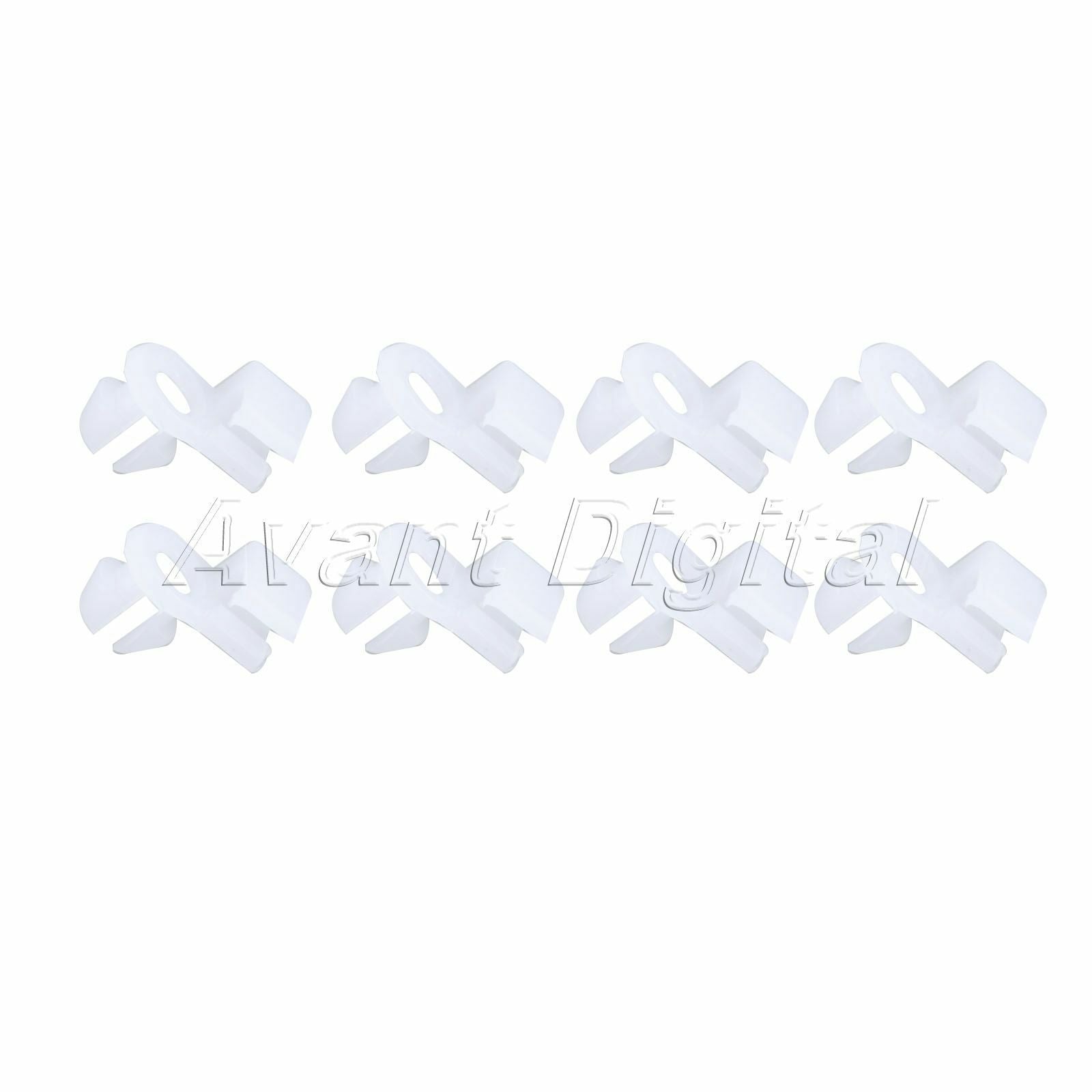 100PC Car Door Lock Rod Clips M03 Push-Type Bumper Retainer Clip Moulding