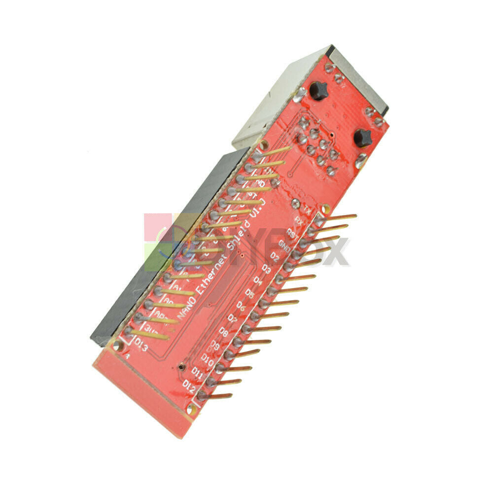 ENC28J60 Ethernet Shield for Arduino Nano 3.0 RJ45 Webserver Module New