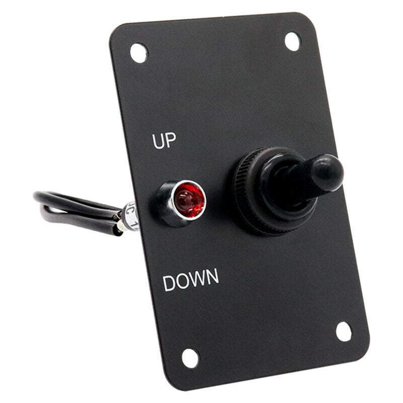 15A Anchor Winch Windlass UP/DOWN Toggle Switch Control Panel with LED Pre-Wired