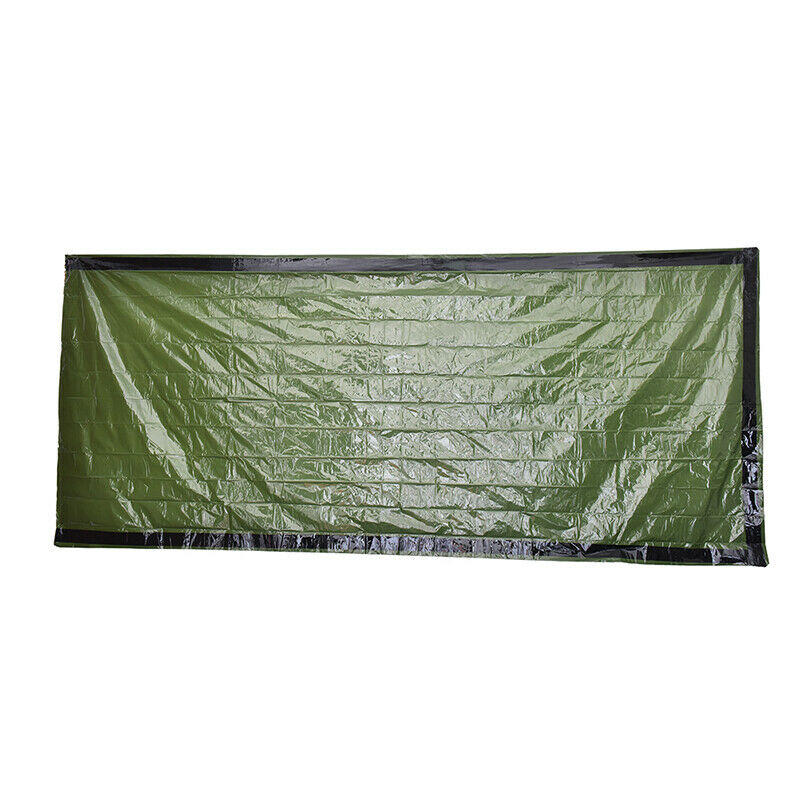 Outdoor Emergency Sleeping Bag Thermal Keep Warm Waterproof First Aid BlankDD