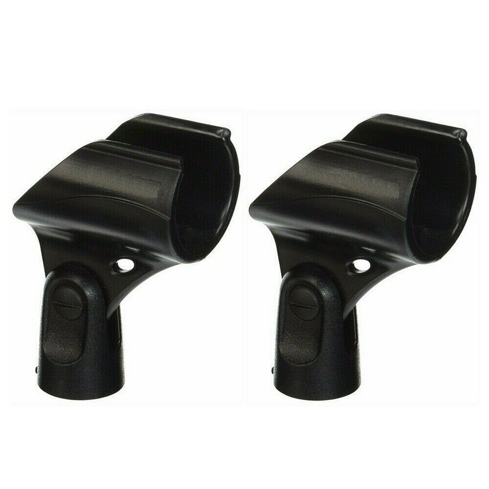 2 pcs WA371 UHF Microphone Clip Stand Holder Replacement For Shure Wireless Mics