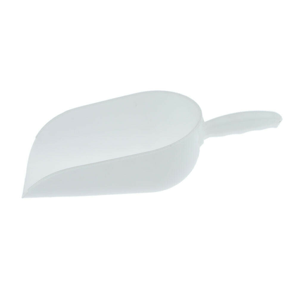 Pigeon Chicken Feeding Food  Scoop Hand Shovel for Bird Chicken Goose White
