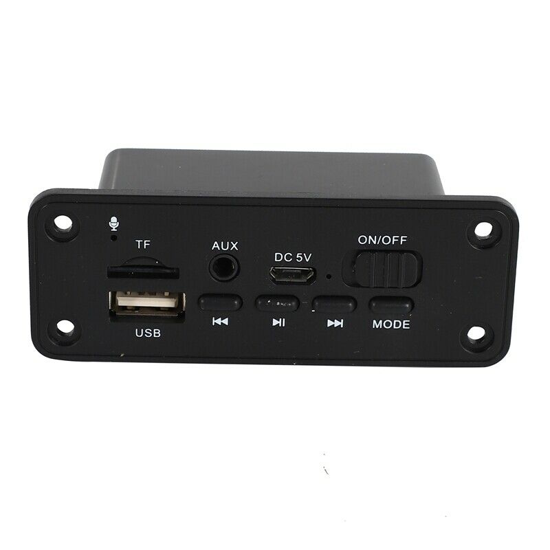 Hands-Free MP3 Player Decoder Board 2 x 3W Amplifier DC 5V MP3 WMA Wireless BlK6