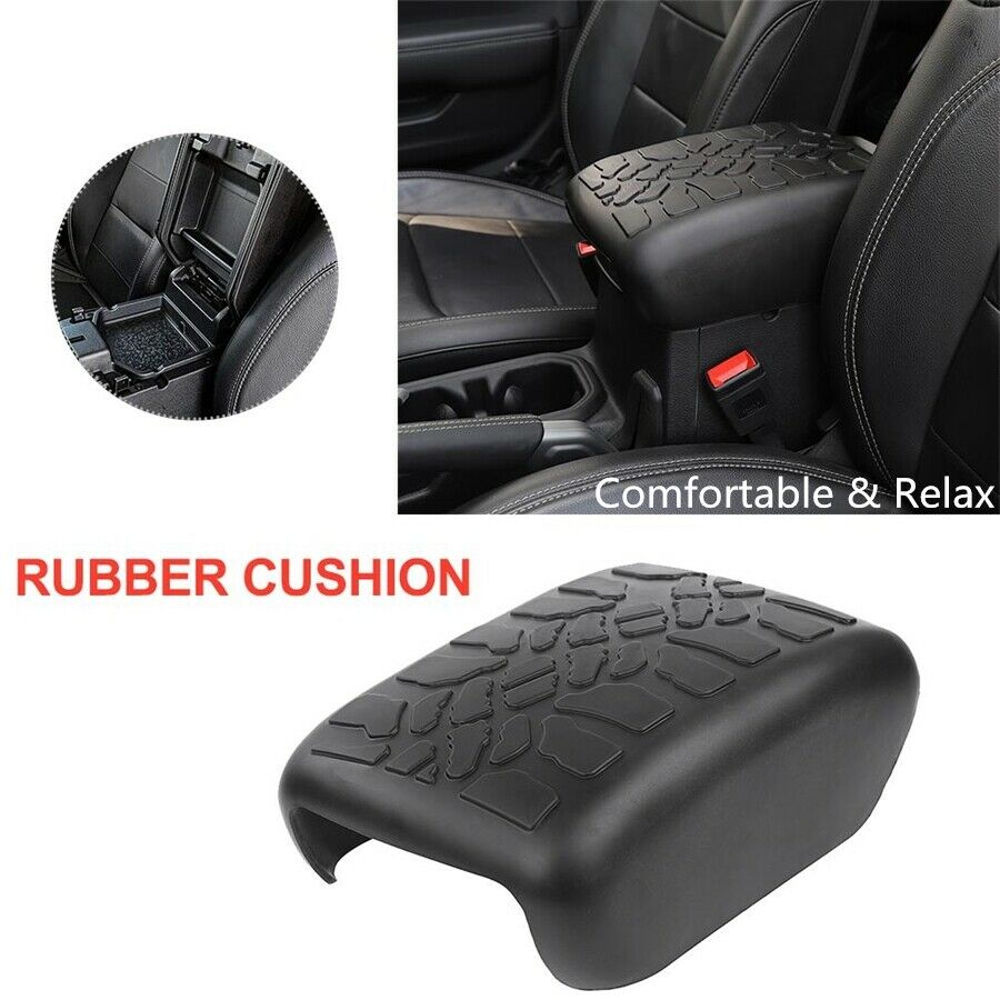 Non-slip Car Armrest Cover Pad Center Console For Jeep Wrangler JL JT 2018-2020