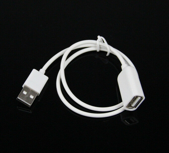 50pcs USB 2.0 Male To Female Extend Extension Cable Cord Extender For PC Laptop