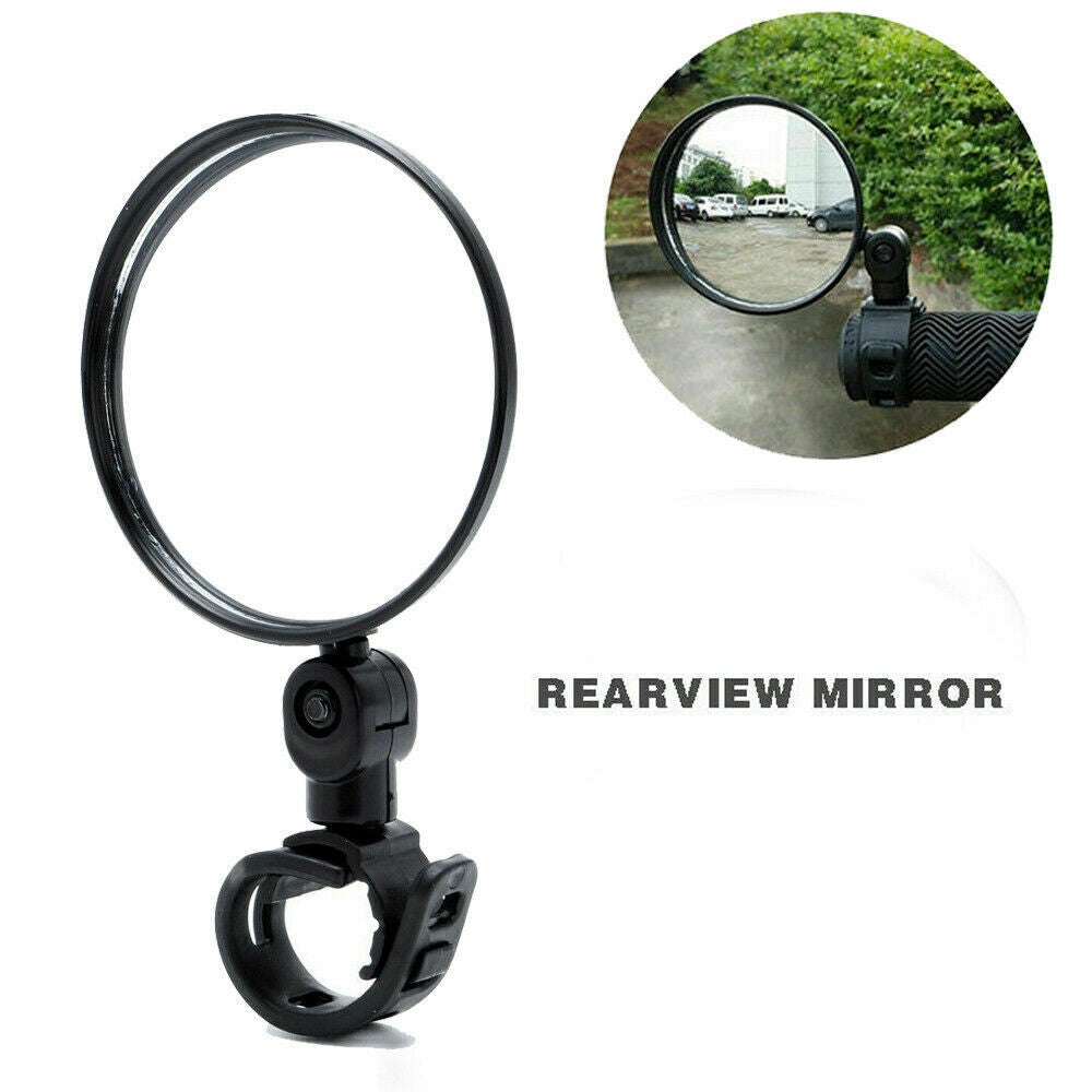 Handlebar Mirror Rearview Back Mirror Bike Bicycle Cycling Rearview 360Â° New
