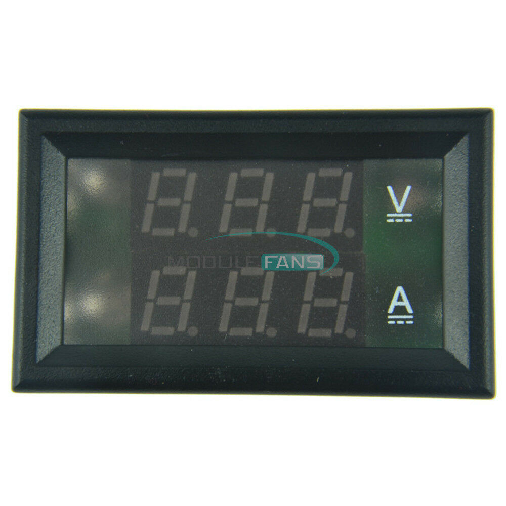 Digital LCD Current Power Meter Ammeter Voltmeter 50A 75mV Shunt Resistor Shunt