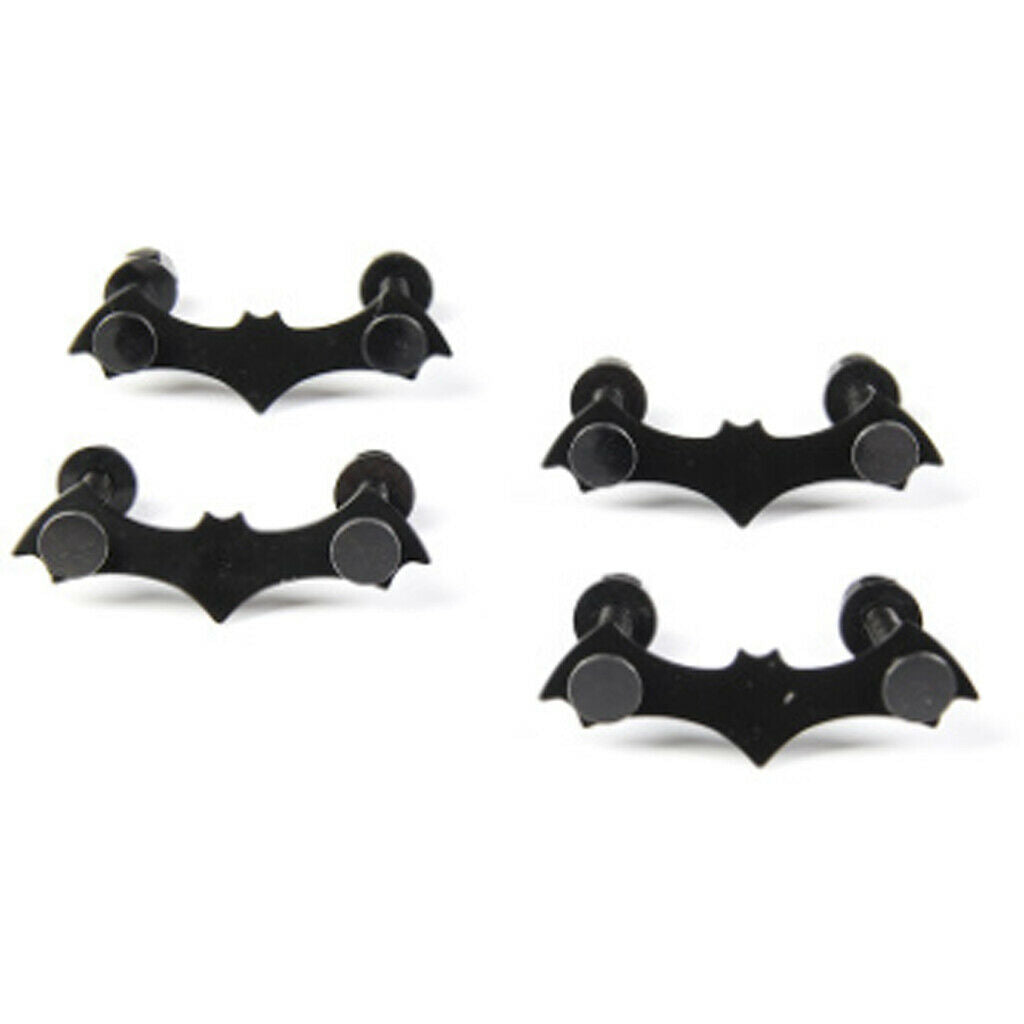 2X Carbon Steel Skateboard Deck Protective Gasket Longboard Part Bolt Nuts
