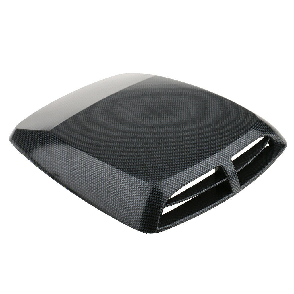 Car Air Flow Intake Hood Scoop Vent Cover Body Decor Self Adhesive