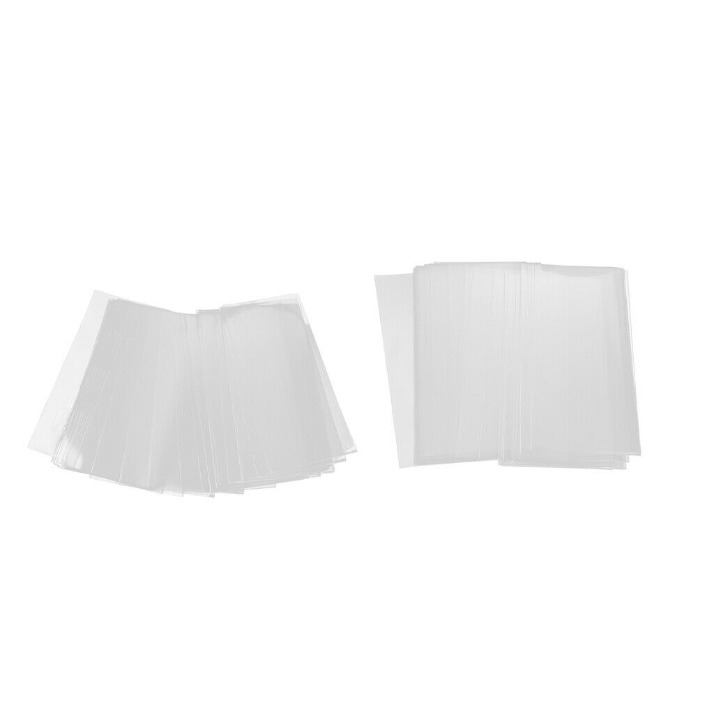 100x Paper Money Collection Bag Bill Note Stamp Holder 2 Size for Collector