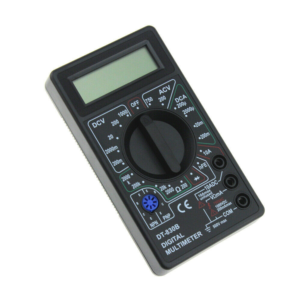 10 Ampere Current Resistance Ohmmeter 7 Fn Digital Multimeter Ac Dc Voltage Volt
