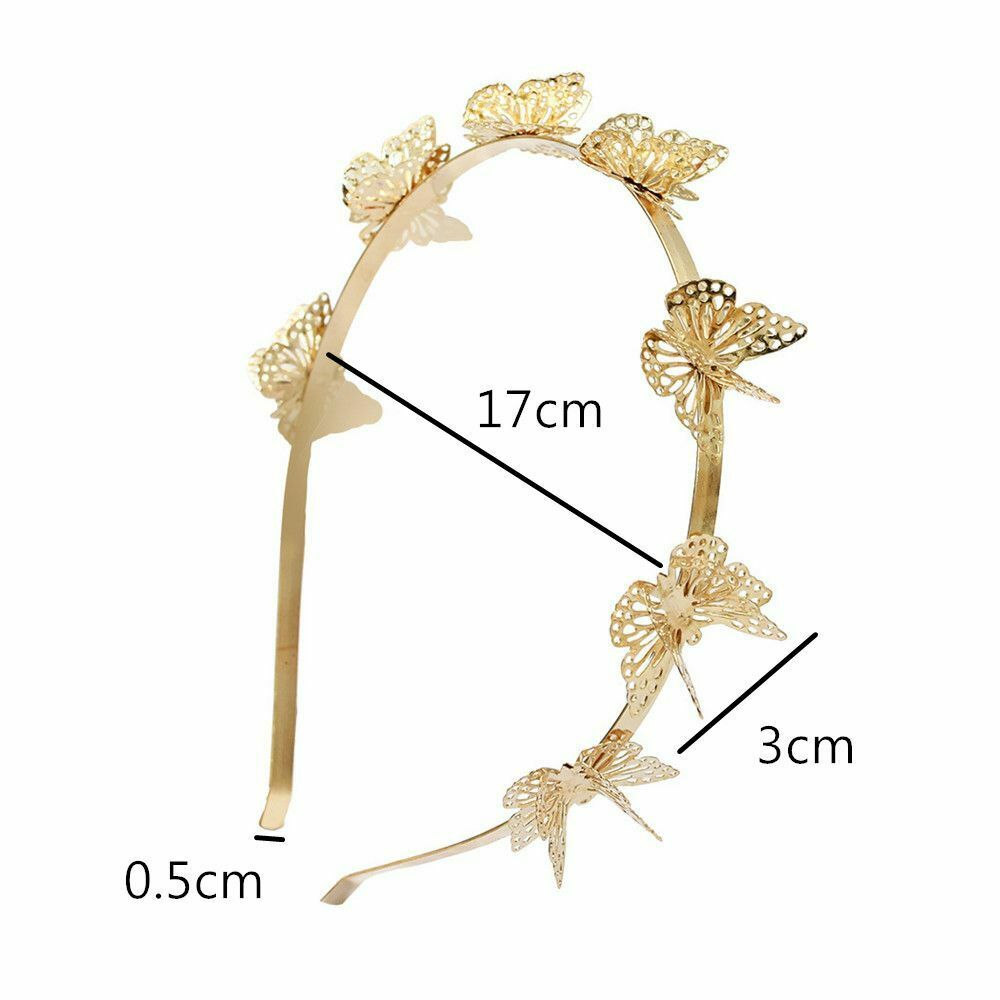 Fairy Retro Three-dimensional Hair Accessories Headband Butterfly Hair Band