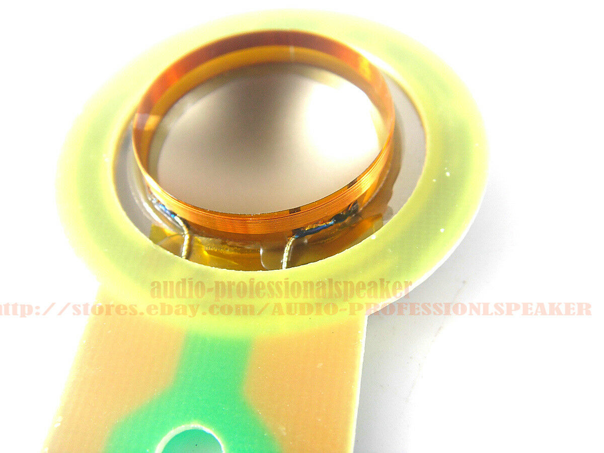 2PCS  25.5mm Voice Coil Horn Tweeter Diaphragm Titanium Film Copper Speaker