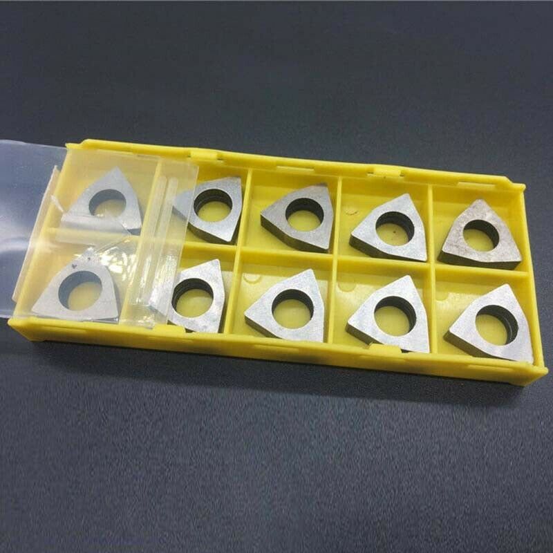 10pcs SW0804 Carbide Inserts Shims Seats Plate For CNC Tool Holder(WNMG0804/08)