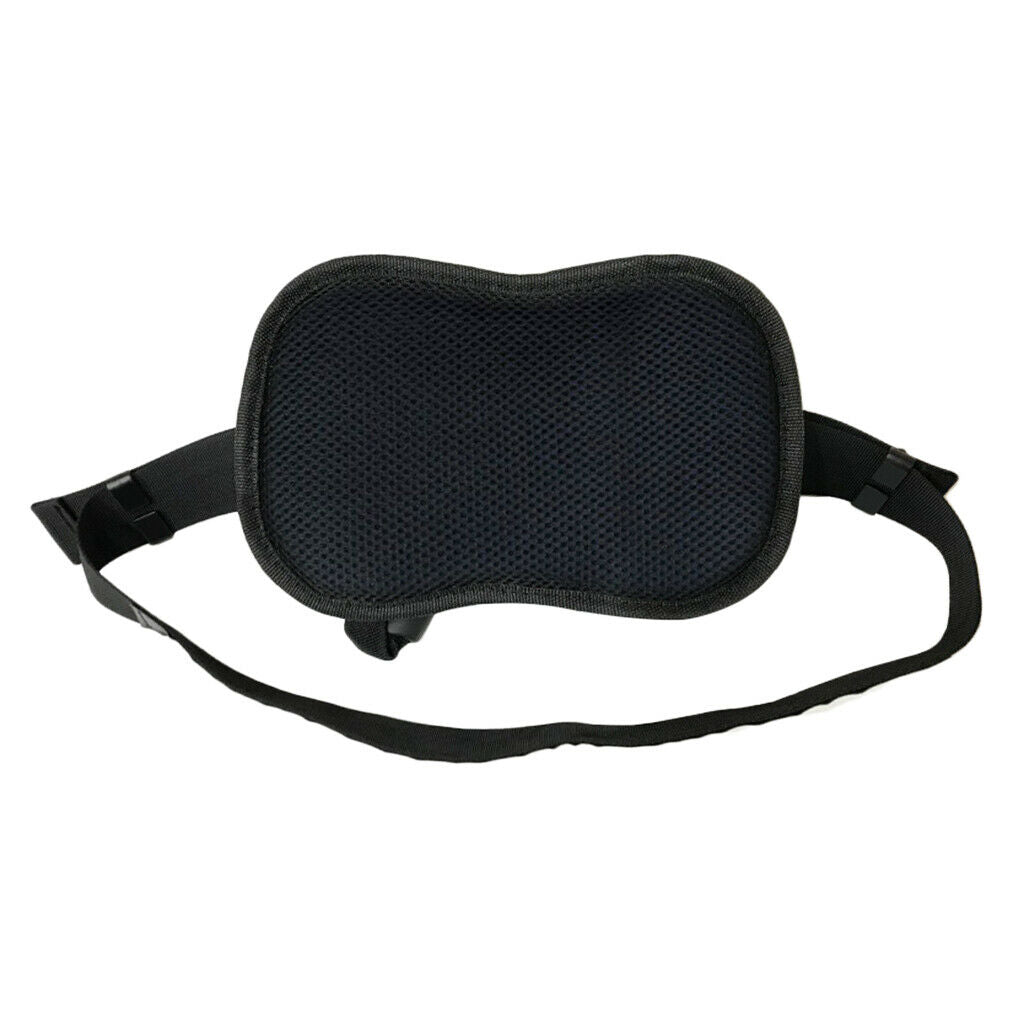 Motorcycle Safety Belt Motocross ATV Rear Seat Grip Strap Armrest Black