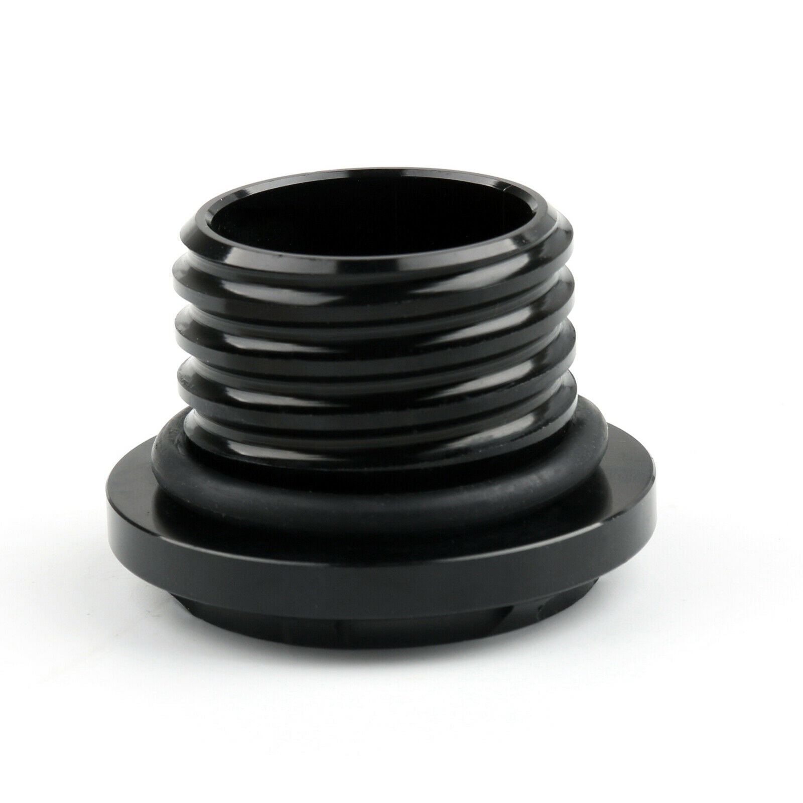 Metal Fuel Gas Tank Oil RC Cap Cover For Cruiser Chopper Bobber Black