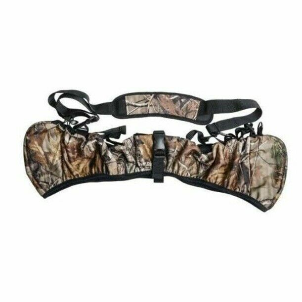 Camo Bow Sling Bag Shoulder Strap Bow Camo Strings Cover Pouch for Compound Bow