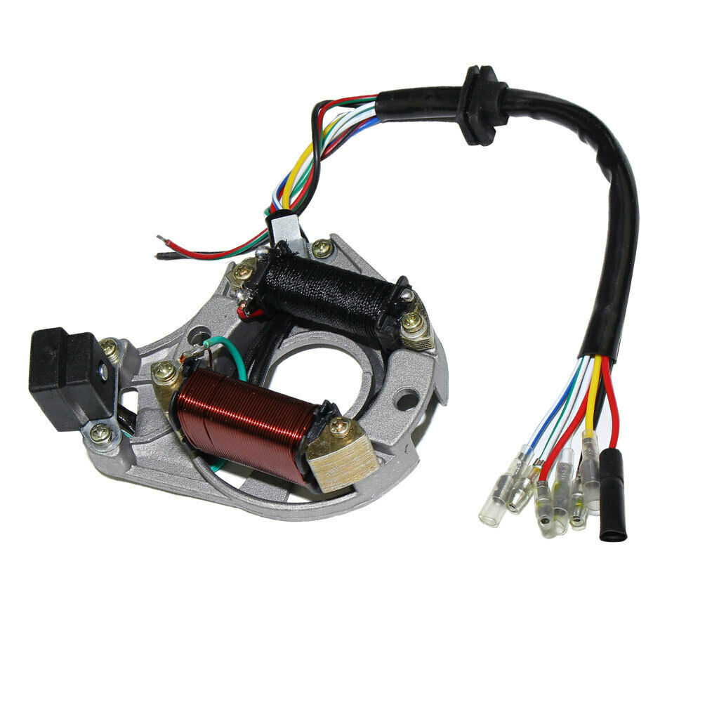Motorcycle ATV Ignition Stator Coil Magneto 2 Pole for JiaLing JH70
