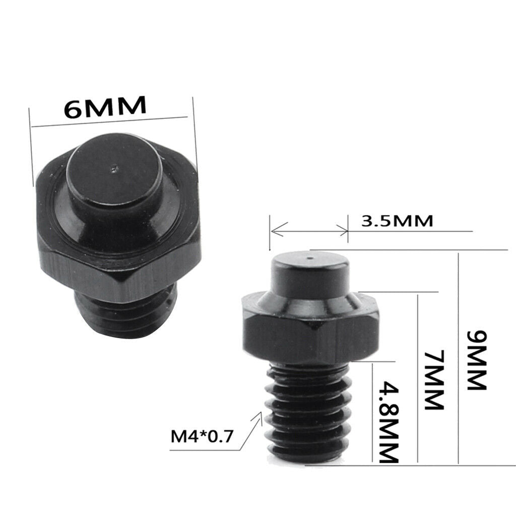 20pcs Anti-Slip Aluminum Alloy Bike Pedal Screw Bolts Mountain Bike Pedal Fixed