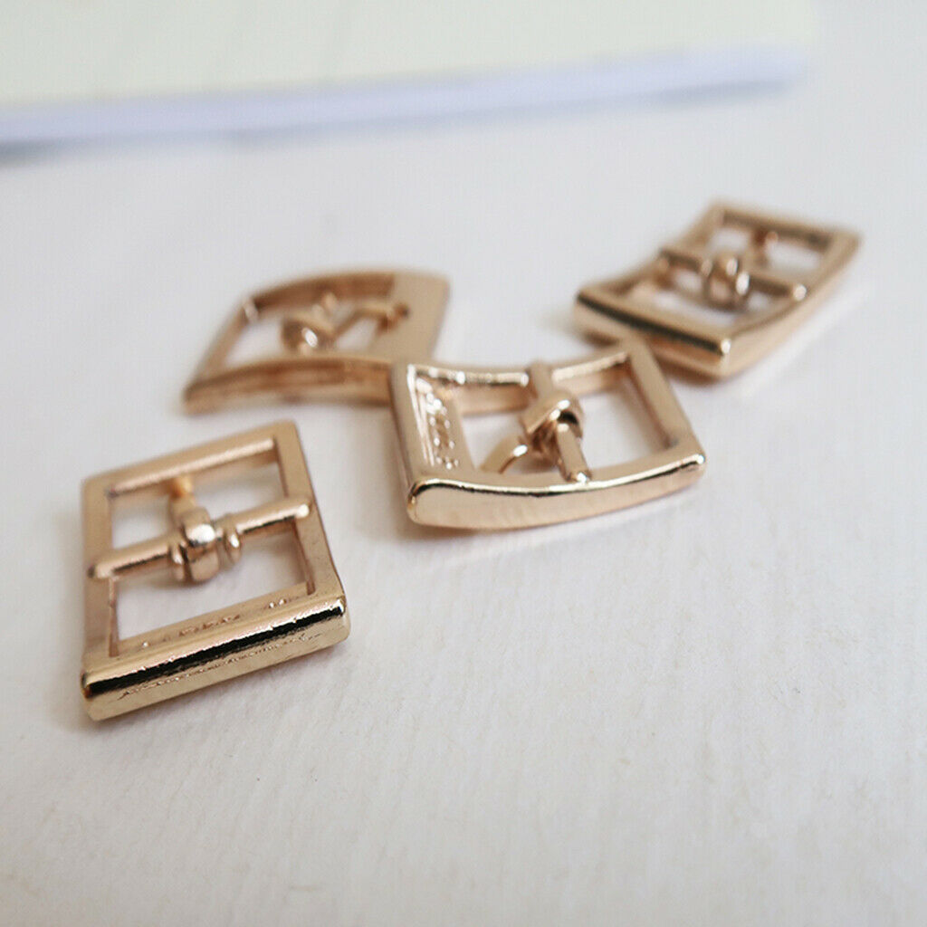 8 Lot Metal Sliding Buckles Tri Glide 3 Bar Bag Belt Webbing Strap Adjuster