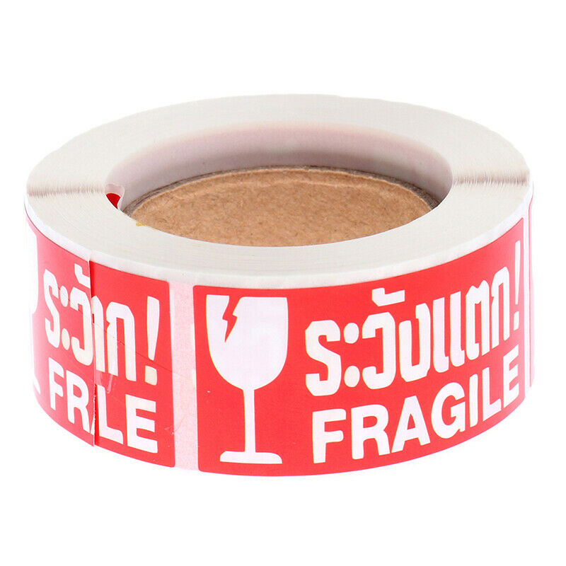 250 Labels Fragile Stickers 1 Roll 2.5cm*5cm Fragile Care Warning Packing LaFCA