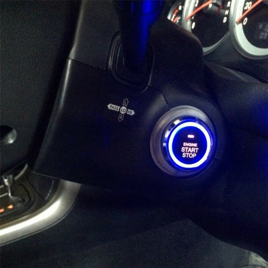 Autos Keyless Entry System Engine Ignition Starter Push Switch Start Stop Button