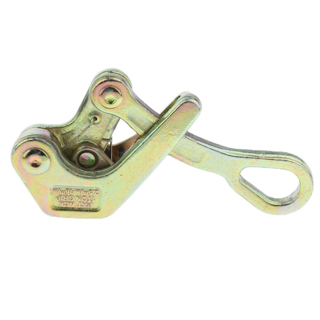 Wire Grip for Messenger and Guy Strand Cable, Alloy Steel, 0.098-Inch to