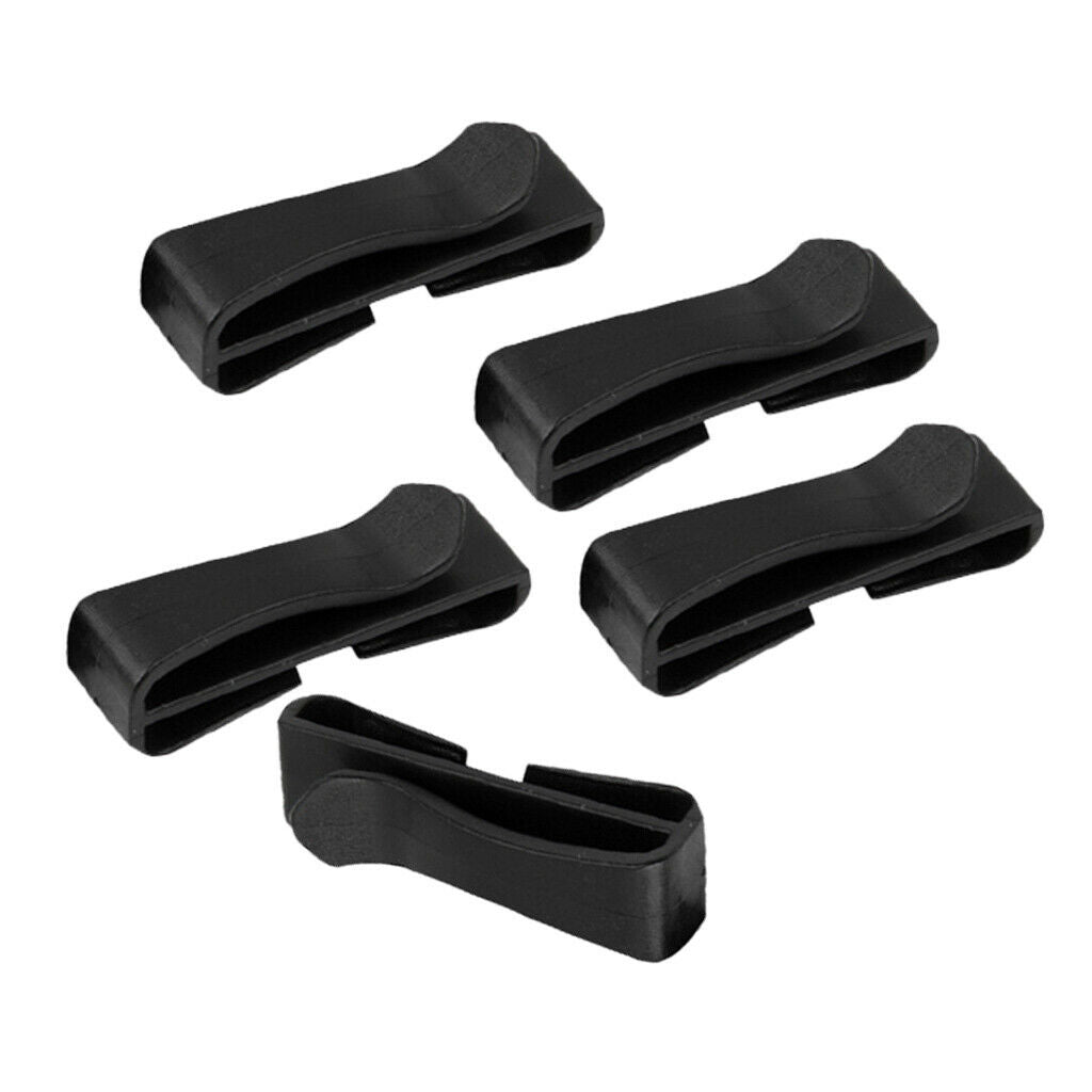 5x MOLLE  WEBBING CLIPS FASTENER BUCKLE FIX LOCK HANGING STRAP 50mm