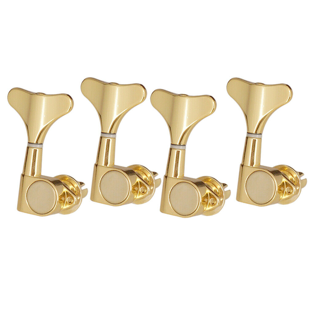 Exquisite 1 Pack Zinc Alloy Electric Bass Replacement Tuning Key Tuner 4R