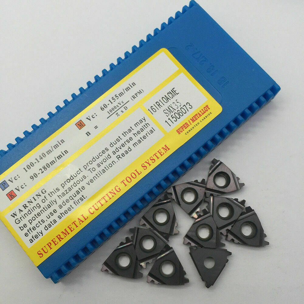 16IR 10ACME SMX35  Carbide Insert For Threading Turning Tool Boring BAR blade