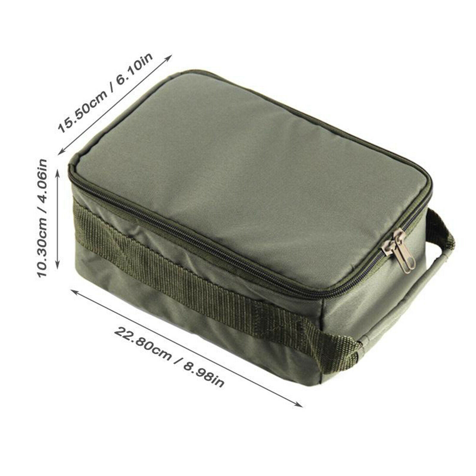 Fishing Reel Storage Bag Fly Tackle Gear Lure Line Organizer Portable Pouch