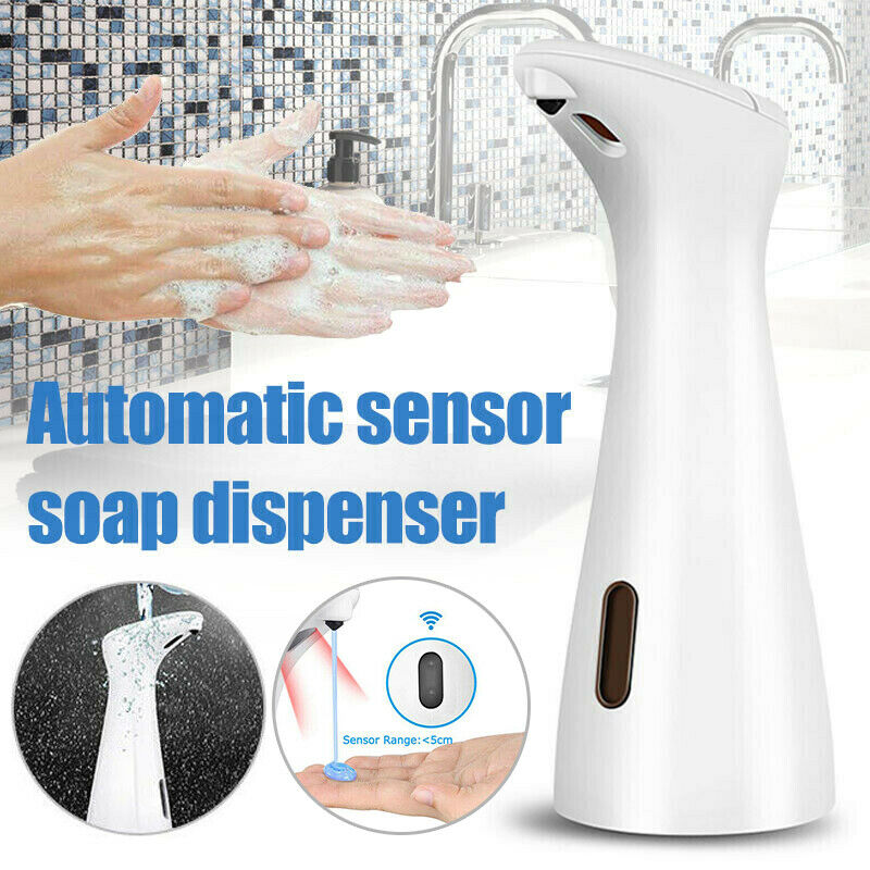 200ML Waterproof Automatic Liquid Soap Dispenser Touchless IR Sensor Hands Free