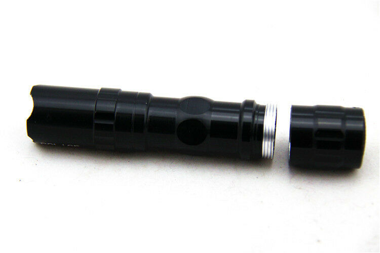 Black Color 3W 1AA Mini Flashlight Small Outdoor Flashlight Police LED