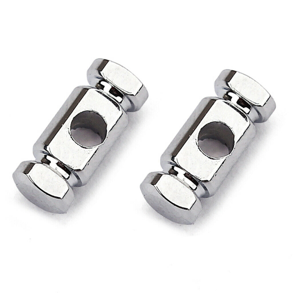 2 pieces roller string tree retainer chrome replacement for electric guitar
