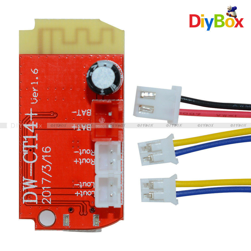 3W Amplifier Board Dual Plate DIY Bluetooth Speaker Modification Module 3.7-5V