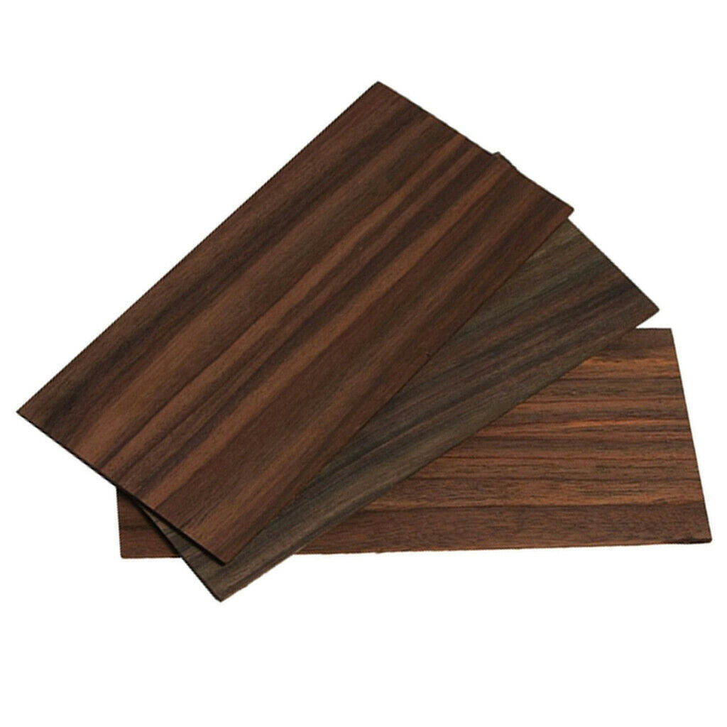 3Pcs Rosewood Veneer Headplate for Acoustic Classic Guitar Head Stock Head