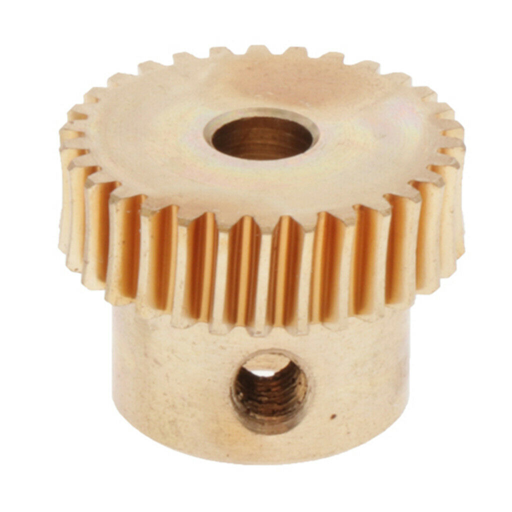 Brass Worm Gear Wheel Reduction Ratio Drive Gear Box Parts 30 Tooth