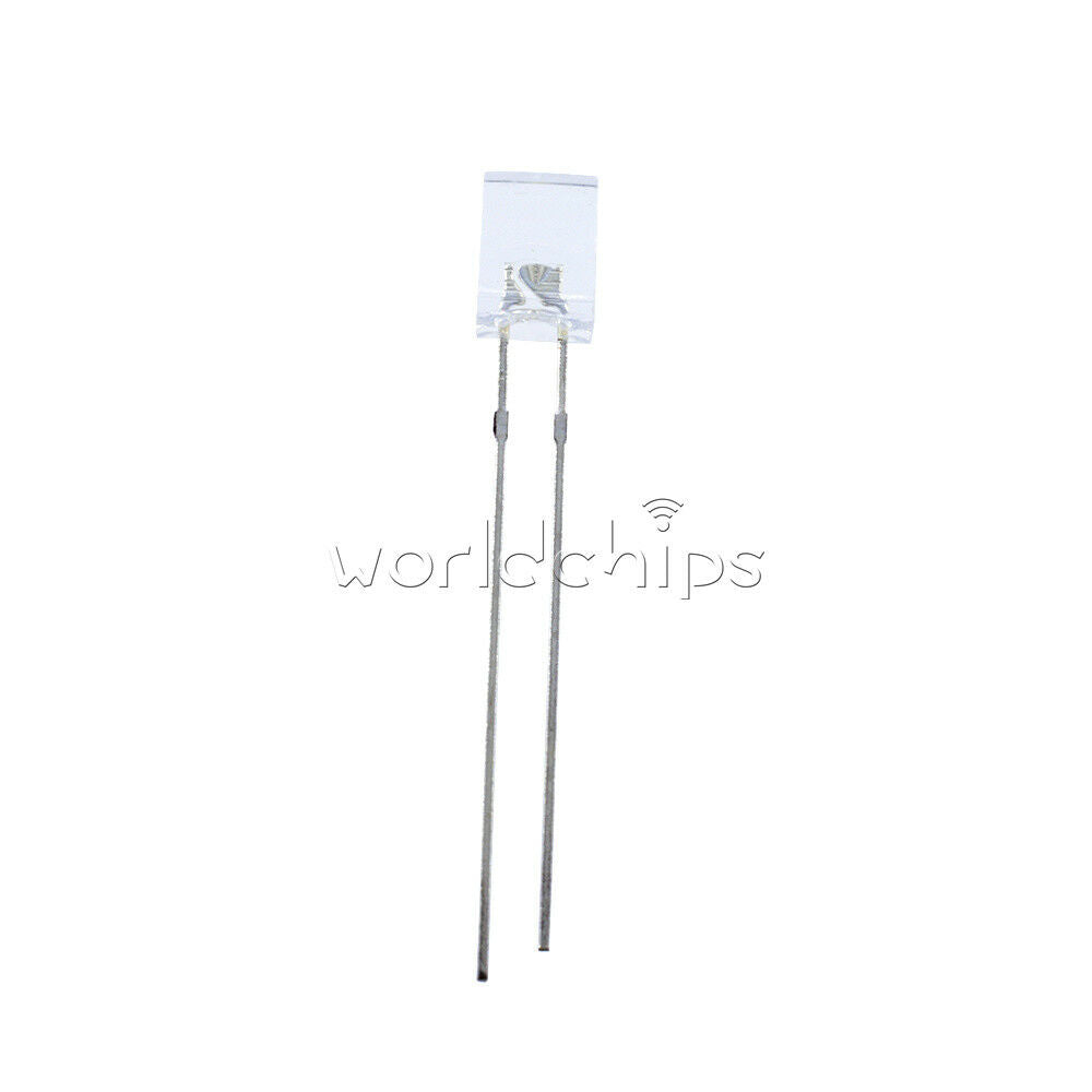 10PCS Square White Light LED Light-emitting Diode 2*5*7mm