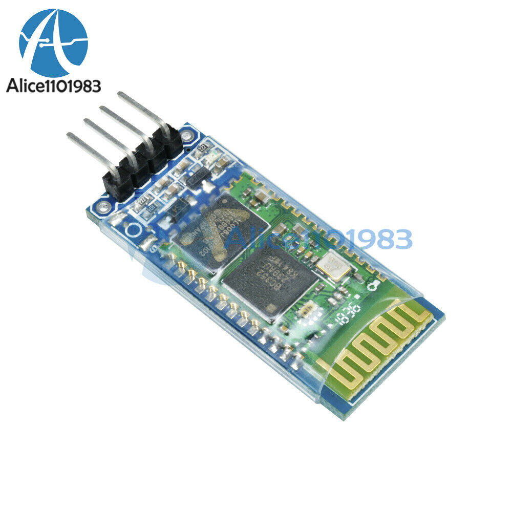 2PCS Wireless Serial 6 Pin Bluetooth RF Transceiver Module HC-05 RS232 Kit