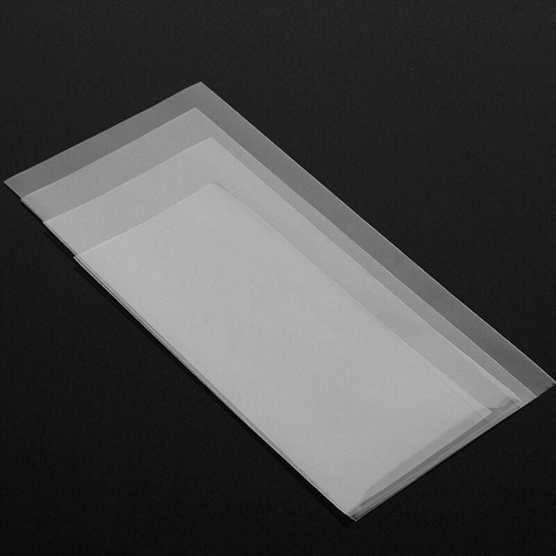 Currency Sleeves Holders For Banknotes Paper Money Stamp Paper 100pcs 4 Size