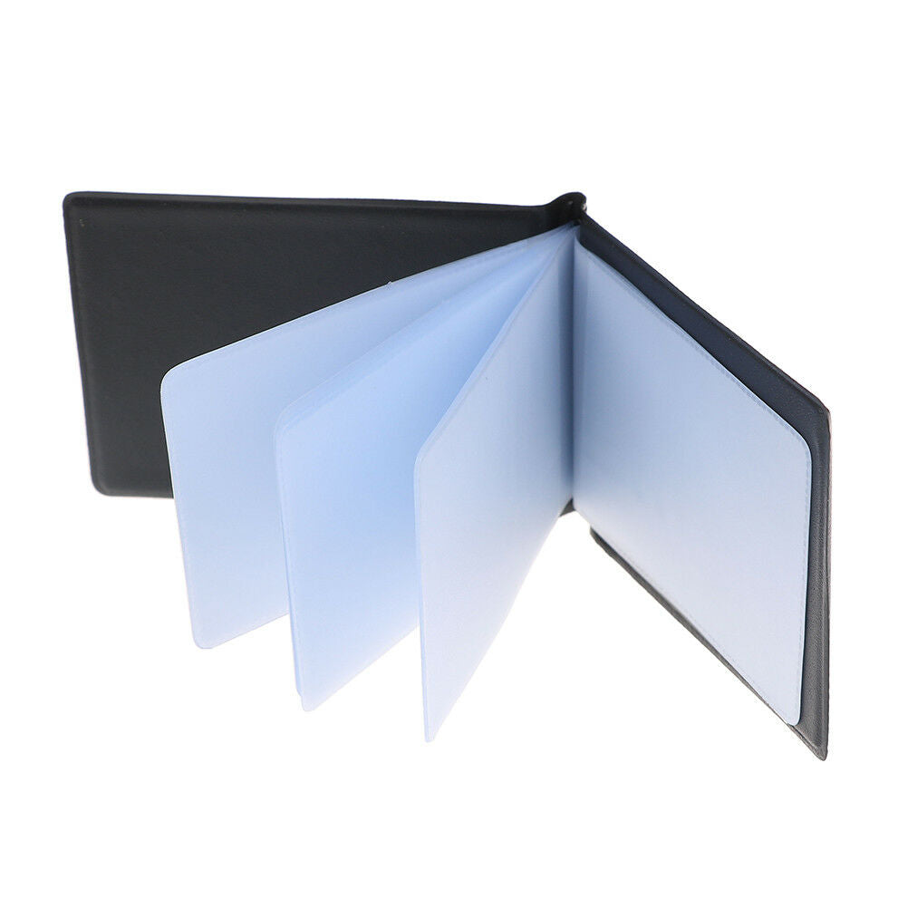 Leather 40 Card Commercial Name ID Credit Card Book Case Holder Organize.l8