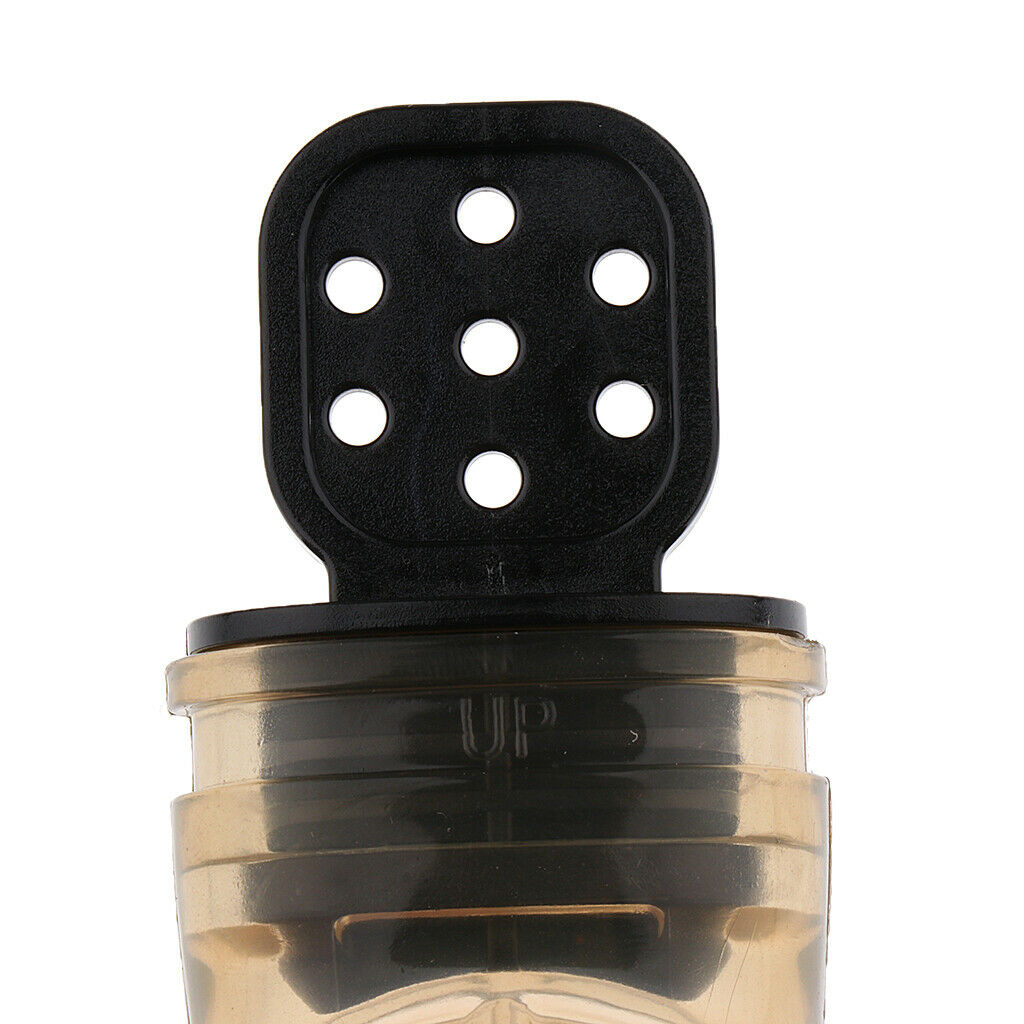 Scuba Diving Soft Silicone Moldable Bite Mouthpiece Regulator Snorkel Gray