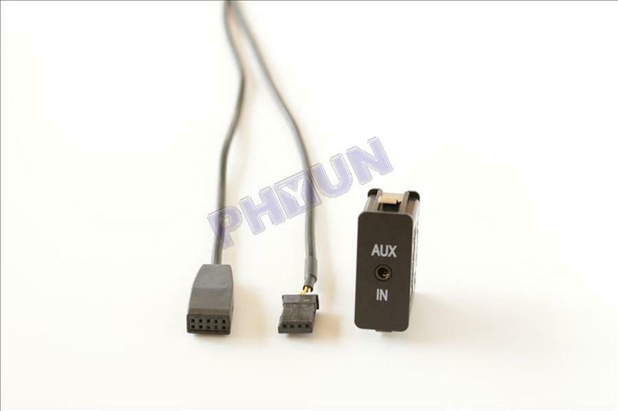 Car AUX-in Adapter For 2002-06 BMW E46 320i 320ci 323i 325i 325ci 323cic 325cic