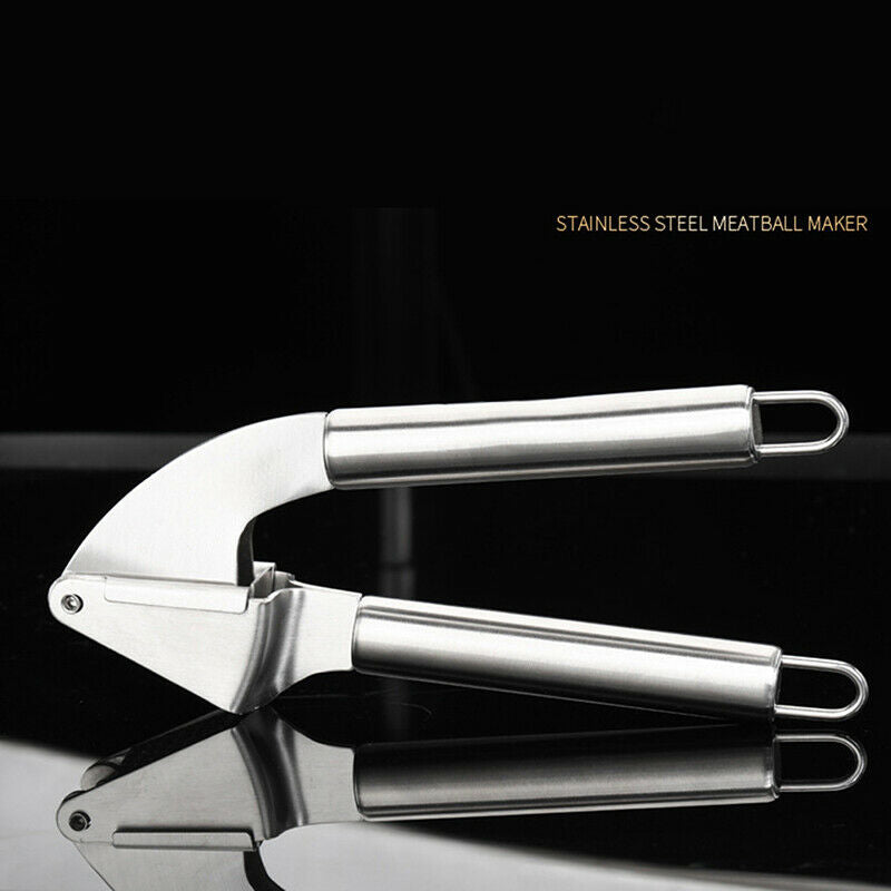 Manual garlic press household garlic crusher stainless steel food grade 304
